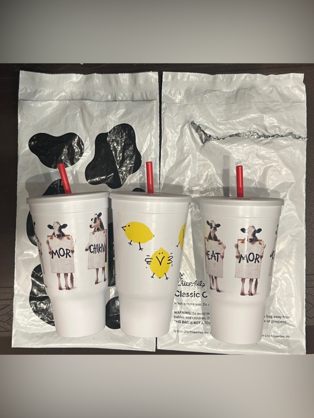 Chickfila Reusable Cups
